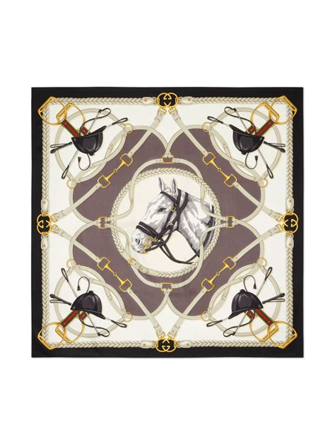 gucci scarf horse|Gucci scarf celebrities.